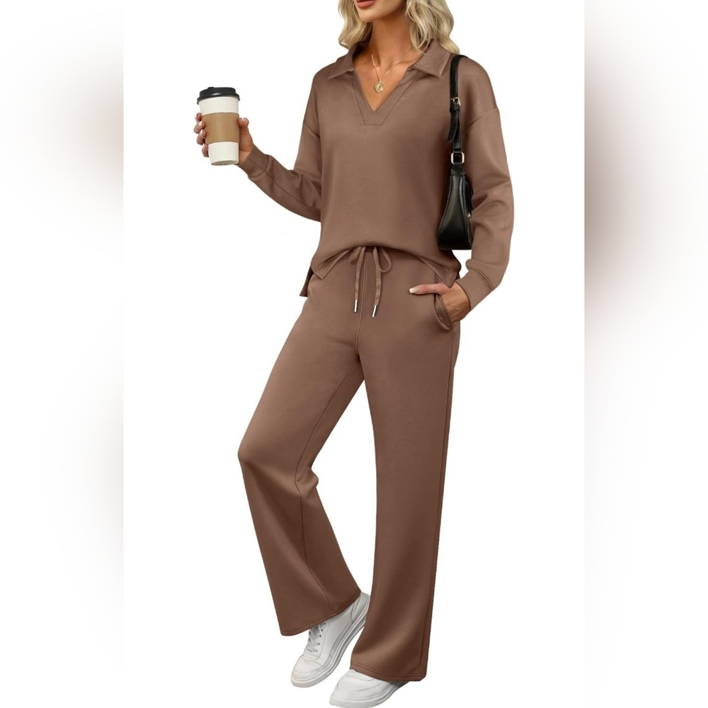 NEW Brown Women's Lounge Set - Picture 4 of 8